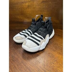Adidas Trae Young 2.0 Adao Basketball Sneaker Shoes Men 10 Fashion Black White